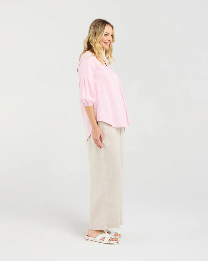 Angelie Pleat Top