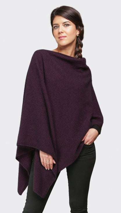 Two Way Poncho Womens