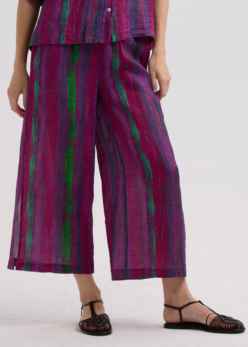 Painted Linen Pant
