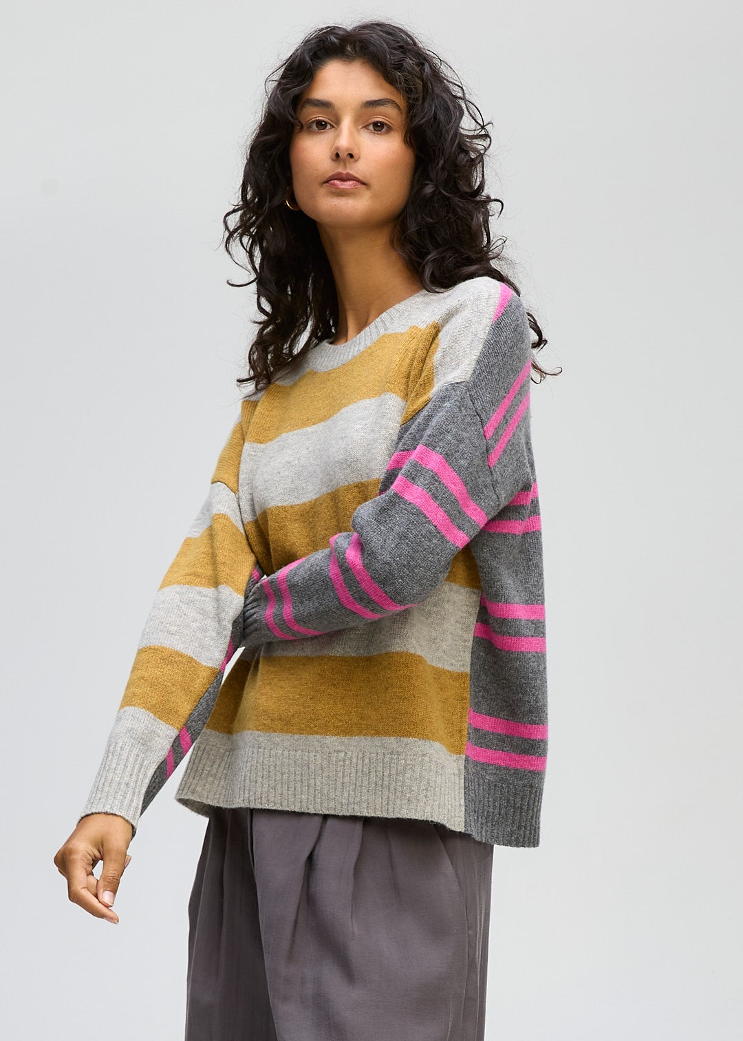 Groove Stripe Crew