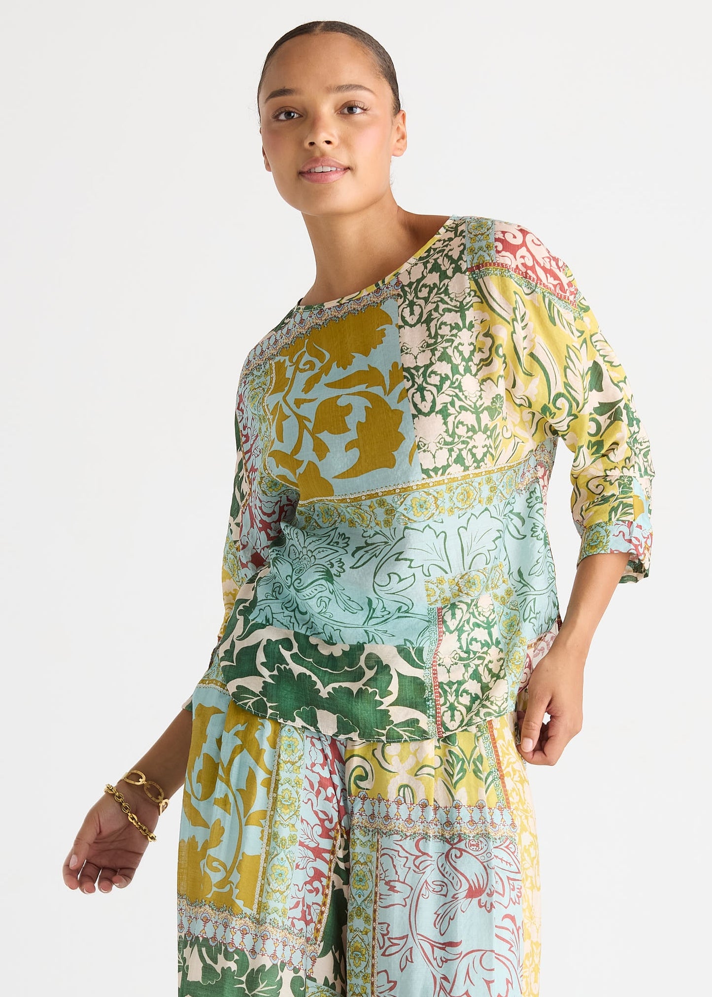 Relaxed Print Top