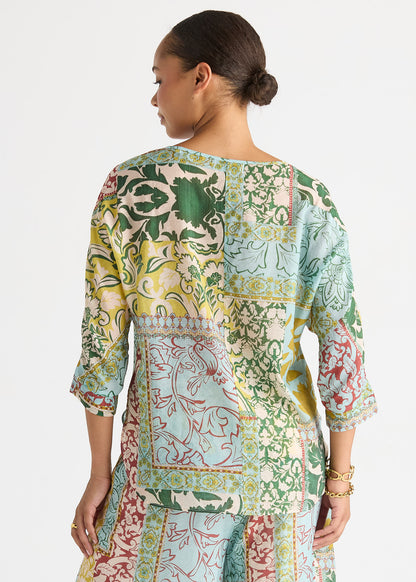 Relaxed Print Top