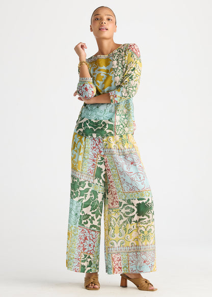 Relaxed Print Top