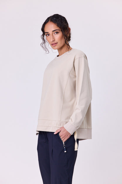Ravel tie sweat
