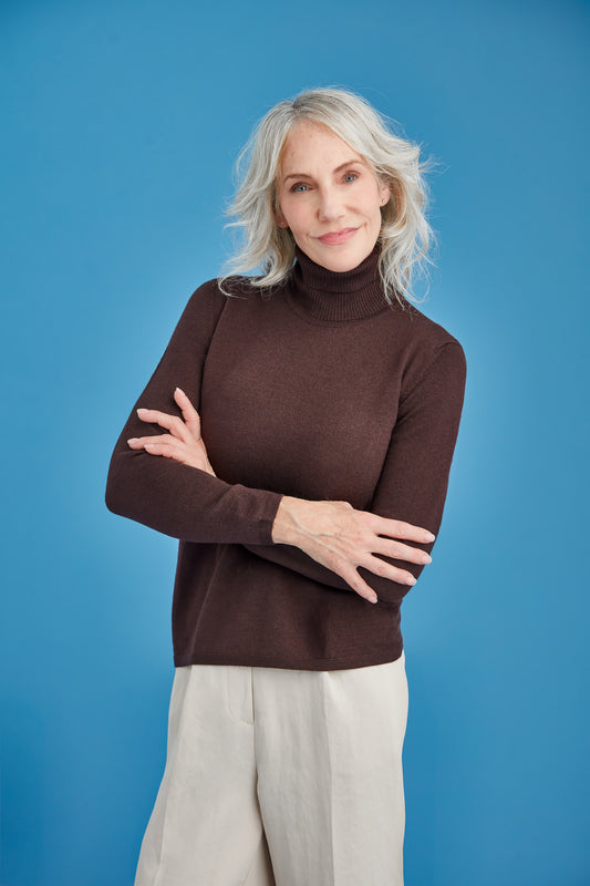 RM2050PO Polo Neck Jumper