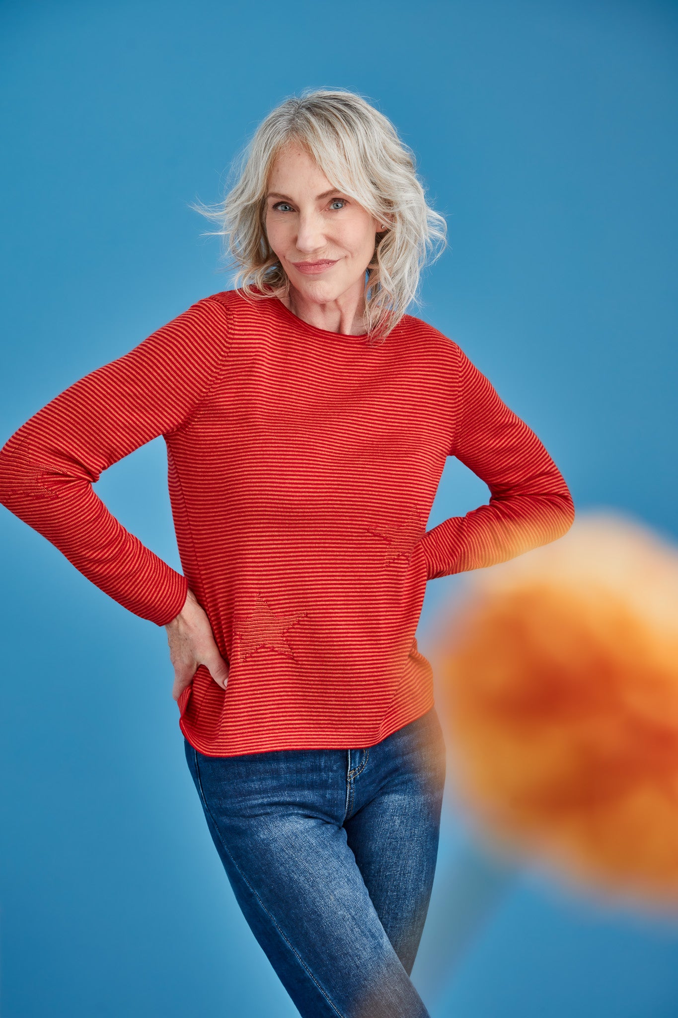 Stitching Star Jumper