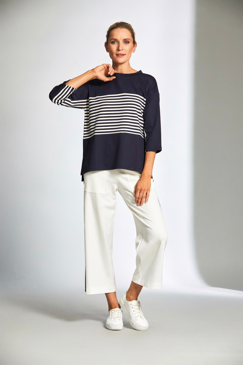 Continuous Stripe Top