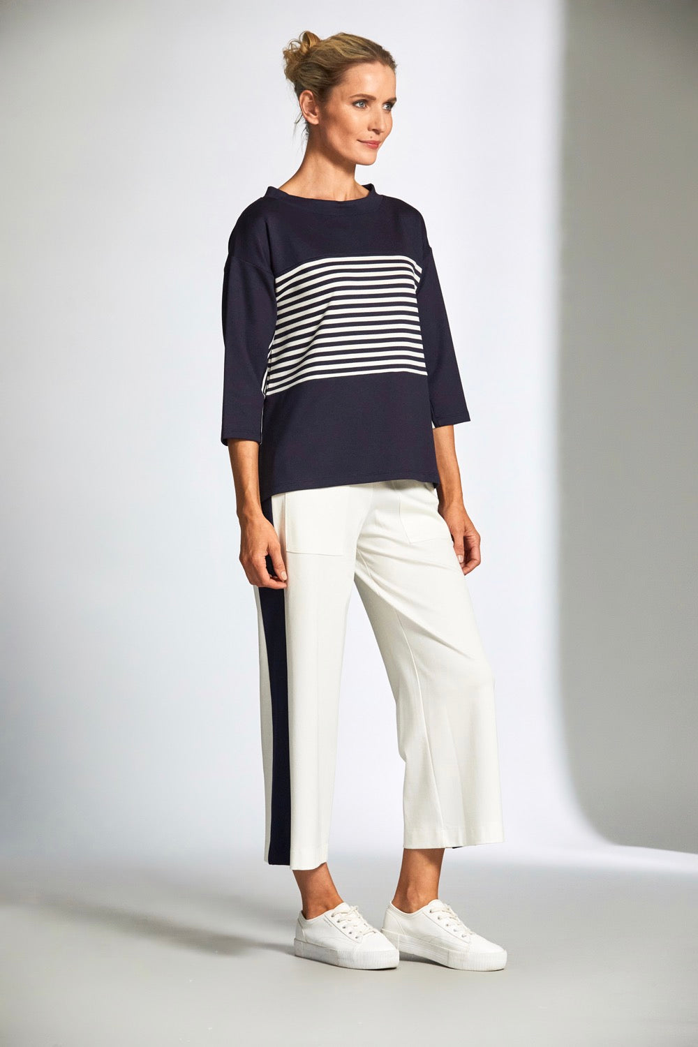 Continuous Stripe Top