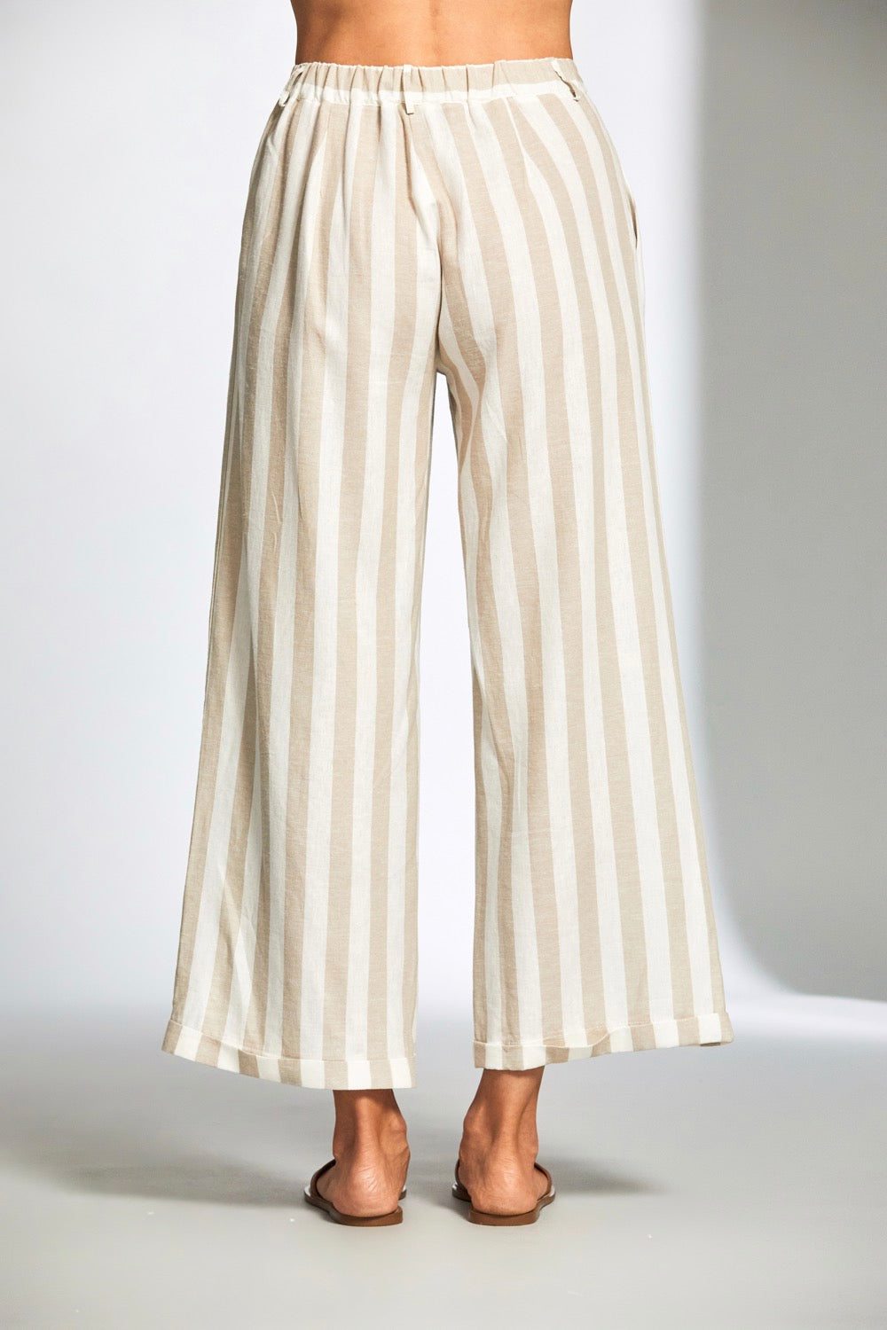 Stripe Linen Trouser