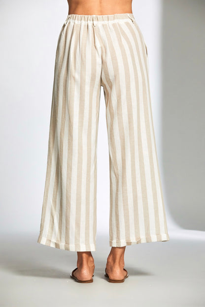 Stripe Linen Trouser