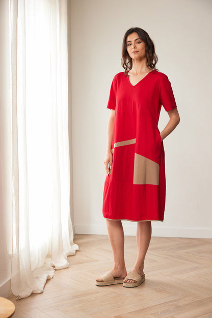 Oval Cut out Dress