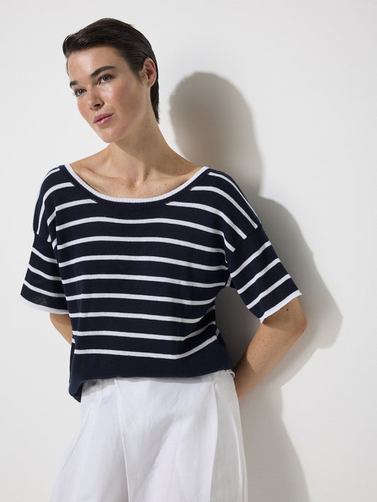 Two Way Stripe Top
