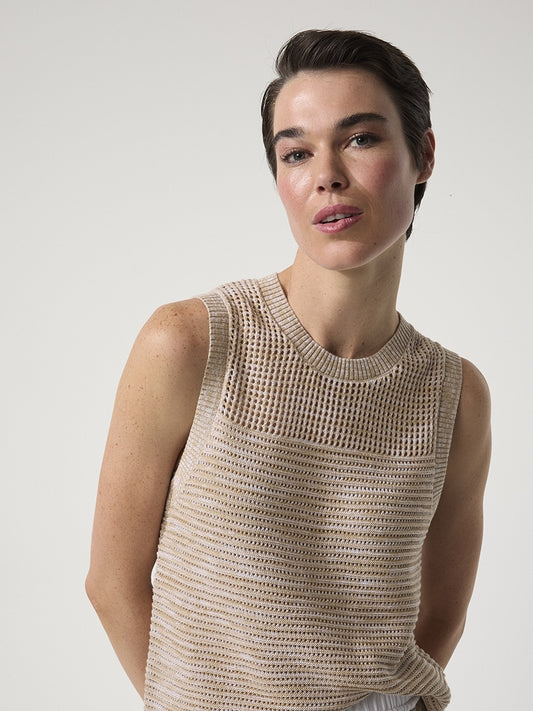 Open Knit Tank
