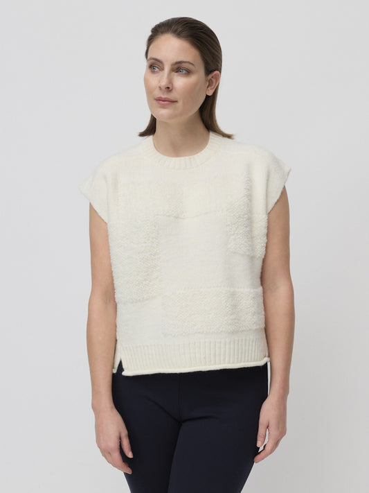 Boucle Knit Vest