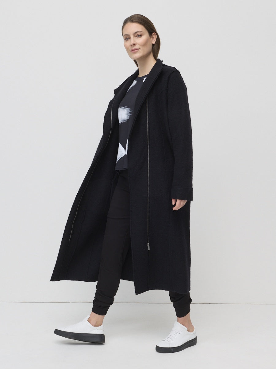 Boiled Wool Collared