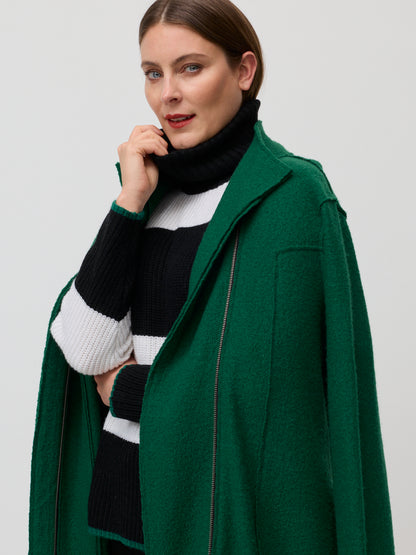 Boiled Wool Collared