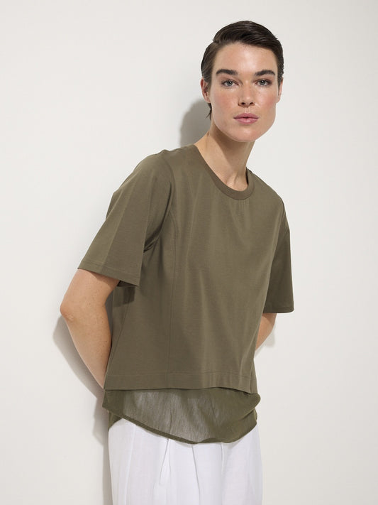 Mesh Panel Tee