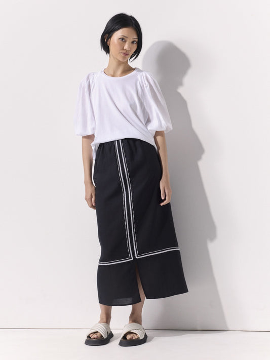 Embroidered Skirt