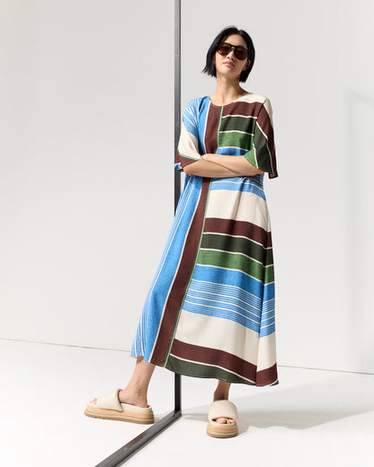 Seascape Stripe Dress