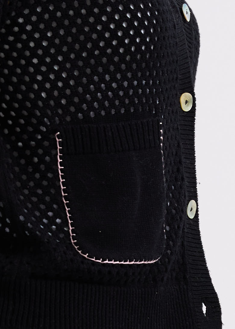 Holey Cardi