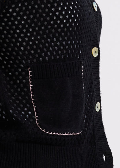 Holey Cardi