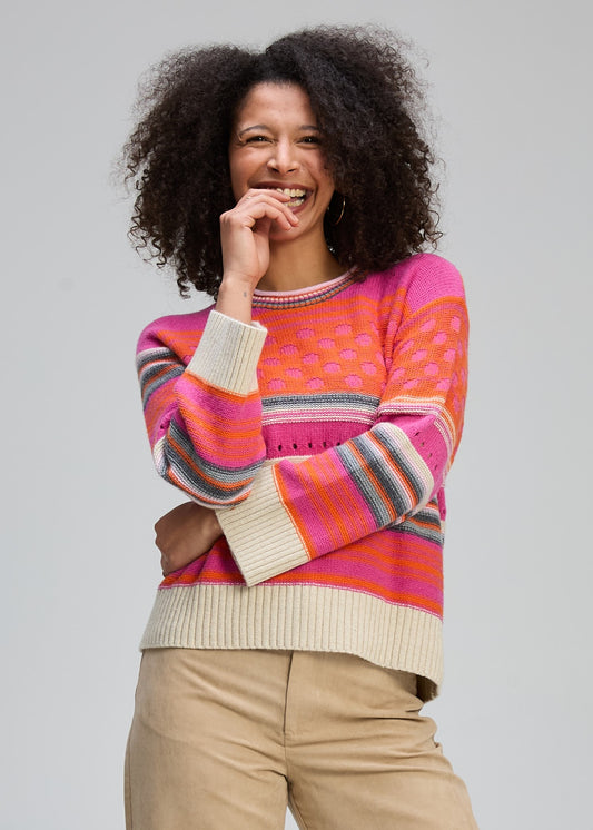 Stripe Pop Jumper