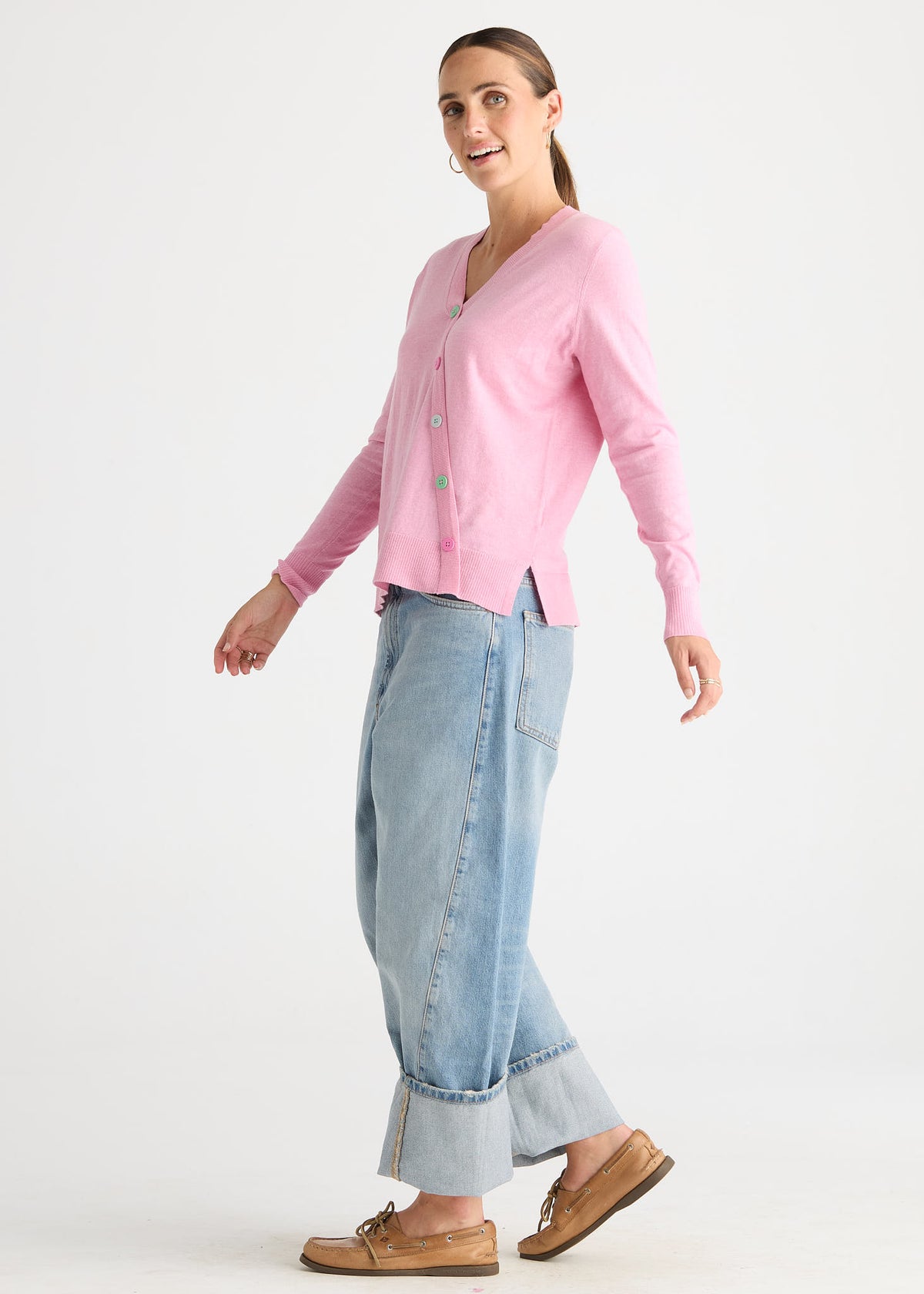 Button Angle Top