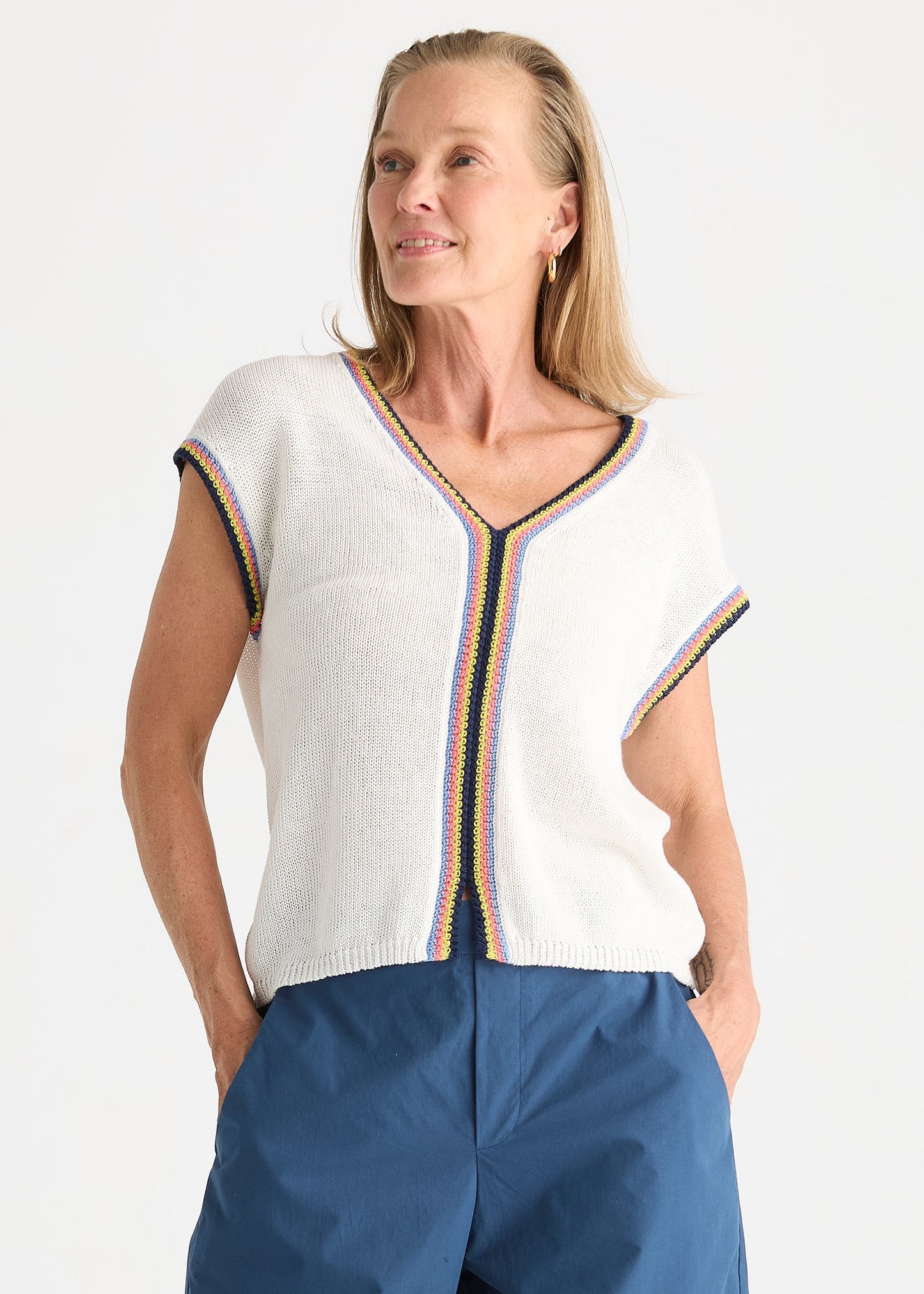 Crochet Trim Tank