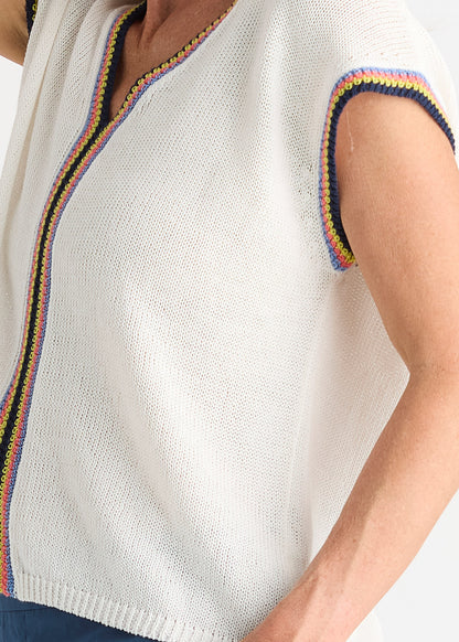 Crochet Trim Tank