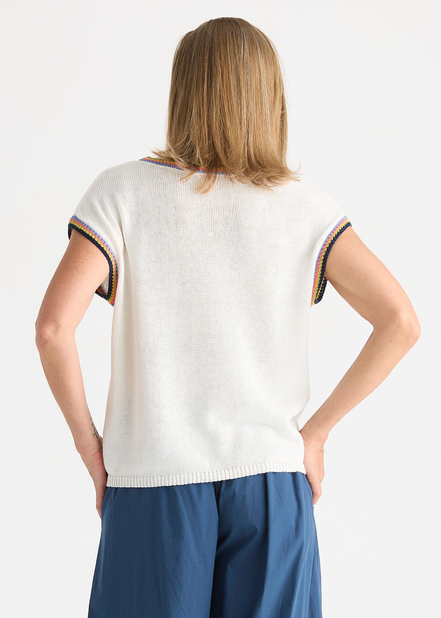 Crochet Trim Tank