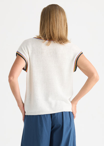 Crochet Trim Tank