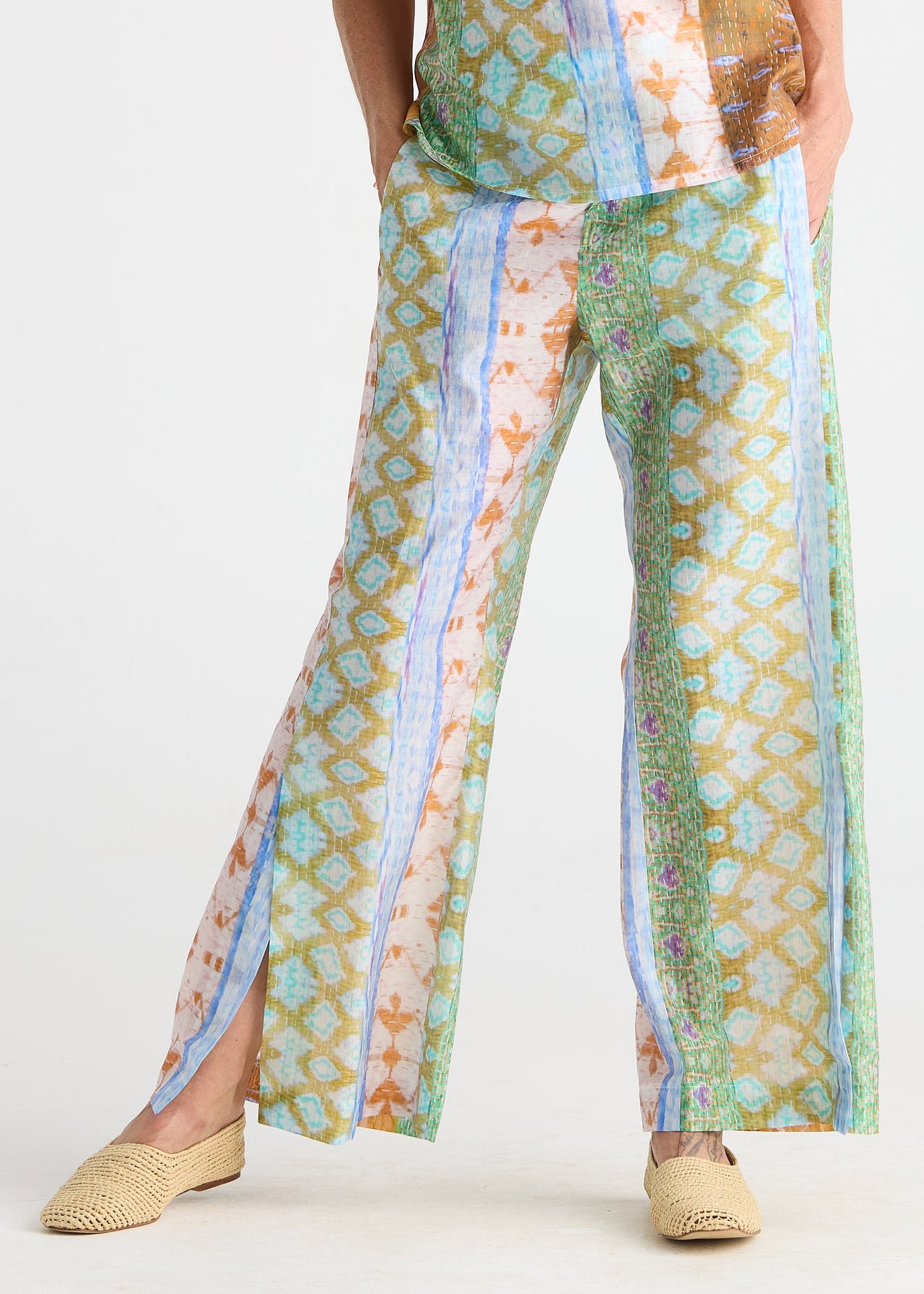 Pattern Clash Pant
