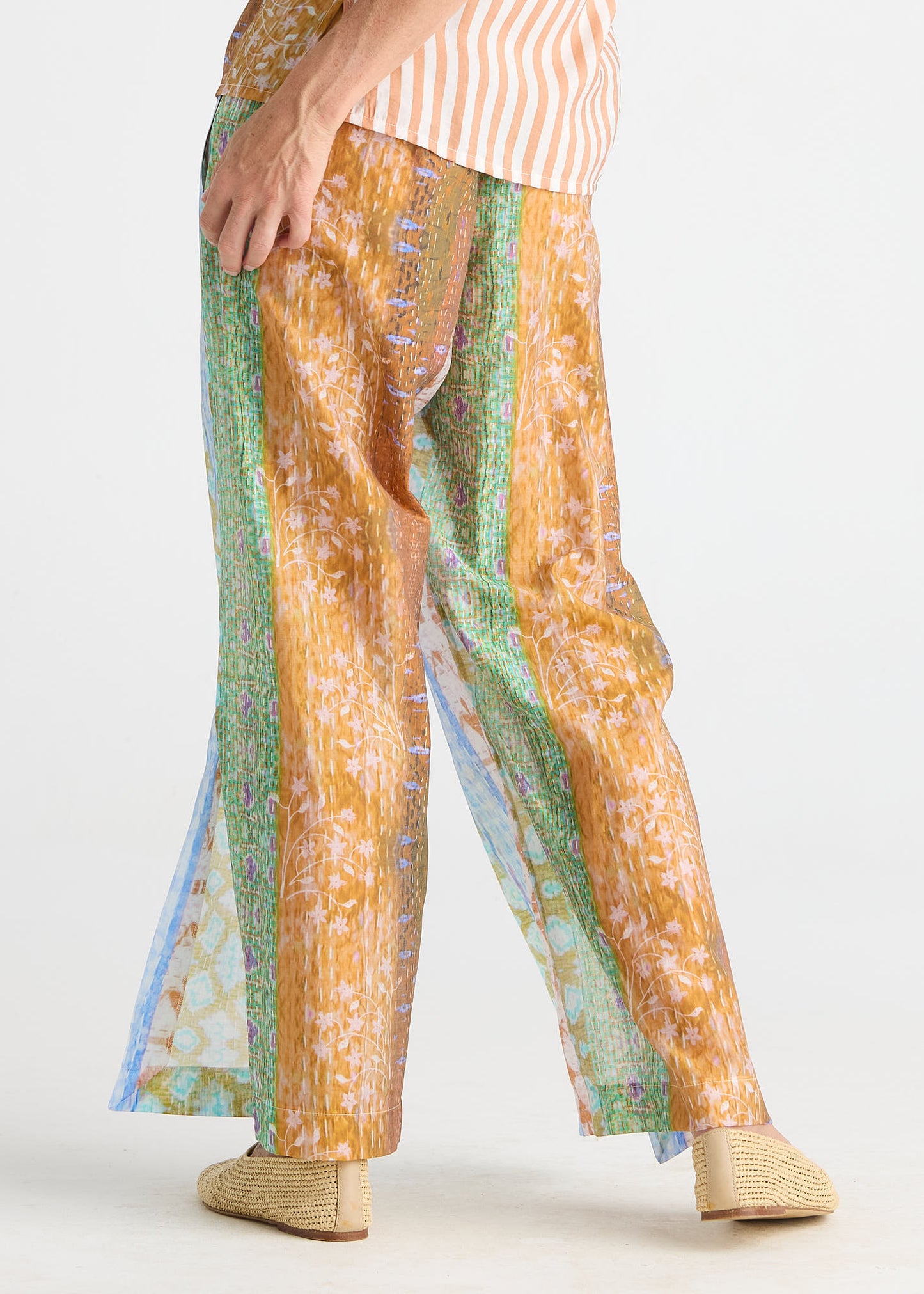 Pattern Clash Pant
