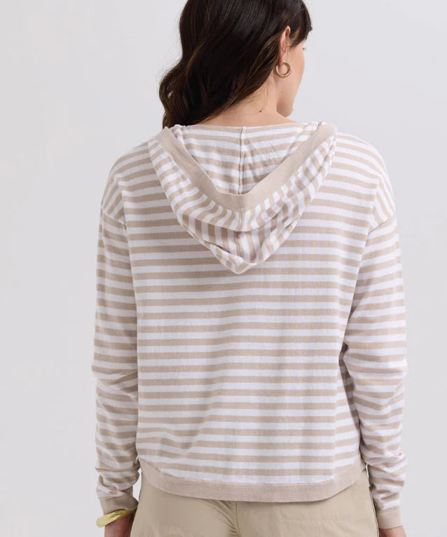 Multi Stripe Hoodie