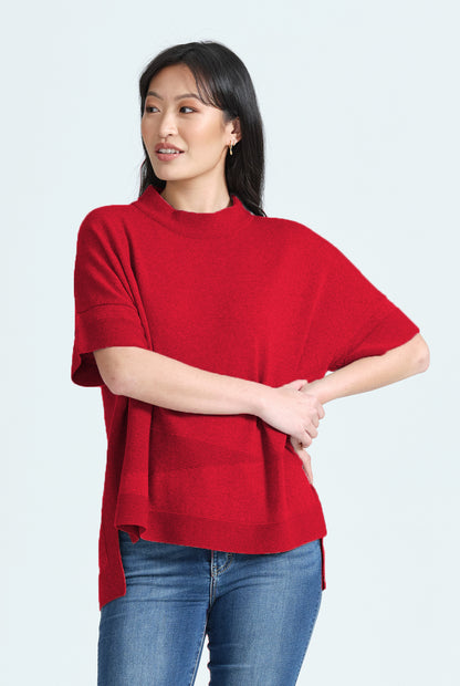 OPTM 6738 S/Sleeve Geo Tunic