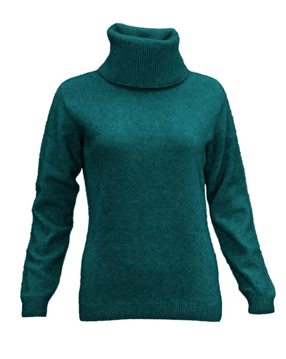 Polo neck jersey