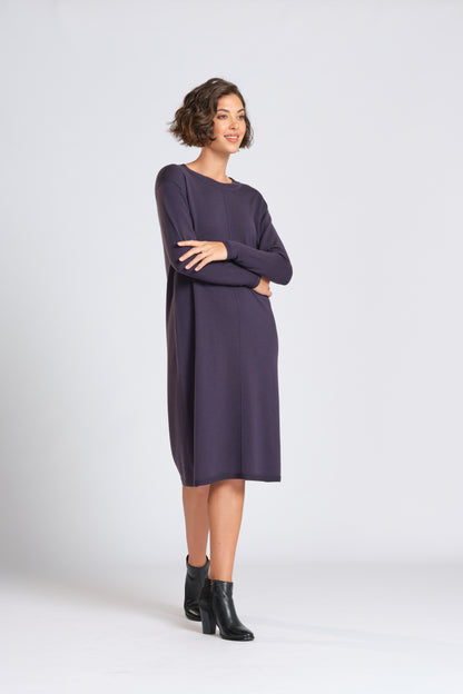 OPTM 6874 Round Neck Easy Fit Dress