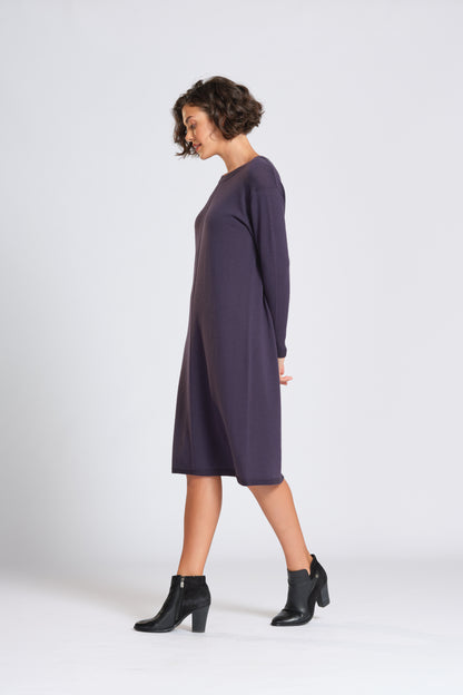 OPTM 6874 Round Neck Easy Fit Dress